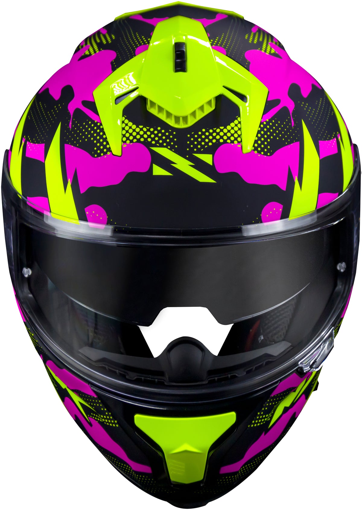 Capacete Norisk Strada Commando Matte Verde Rosa