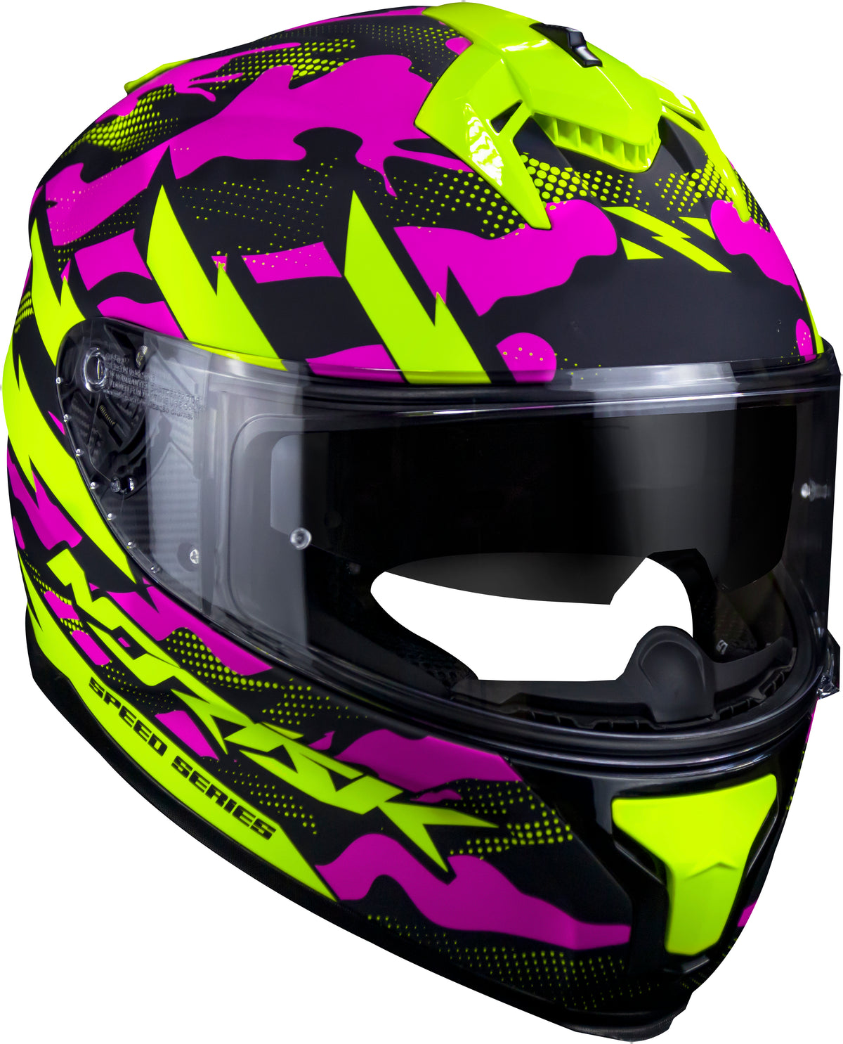 Capacete Norisk Strada Commando Matte Verde Rosa