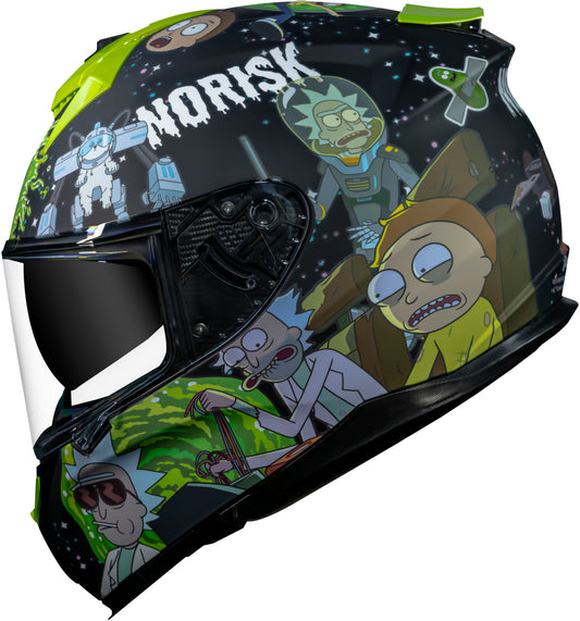 Capacete Norisk Strada Rick and Morty