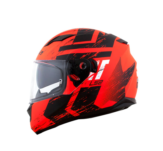 Capacete Ls2 Ff320 Stream Evo Hunter Laranja
