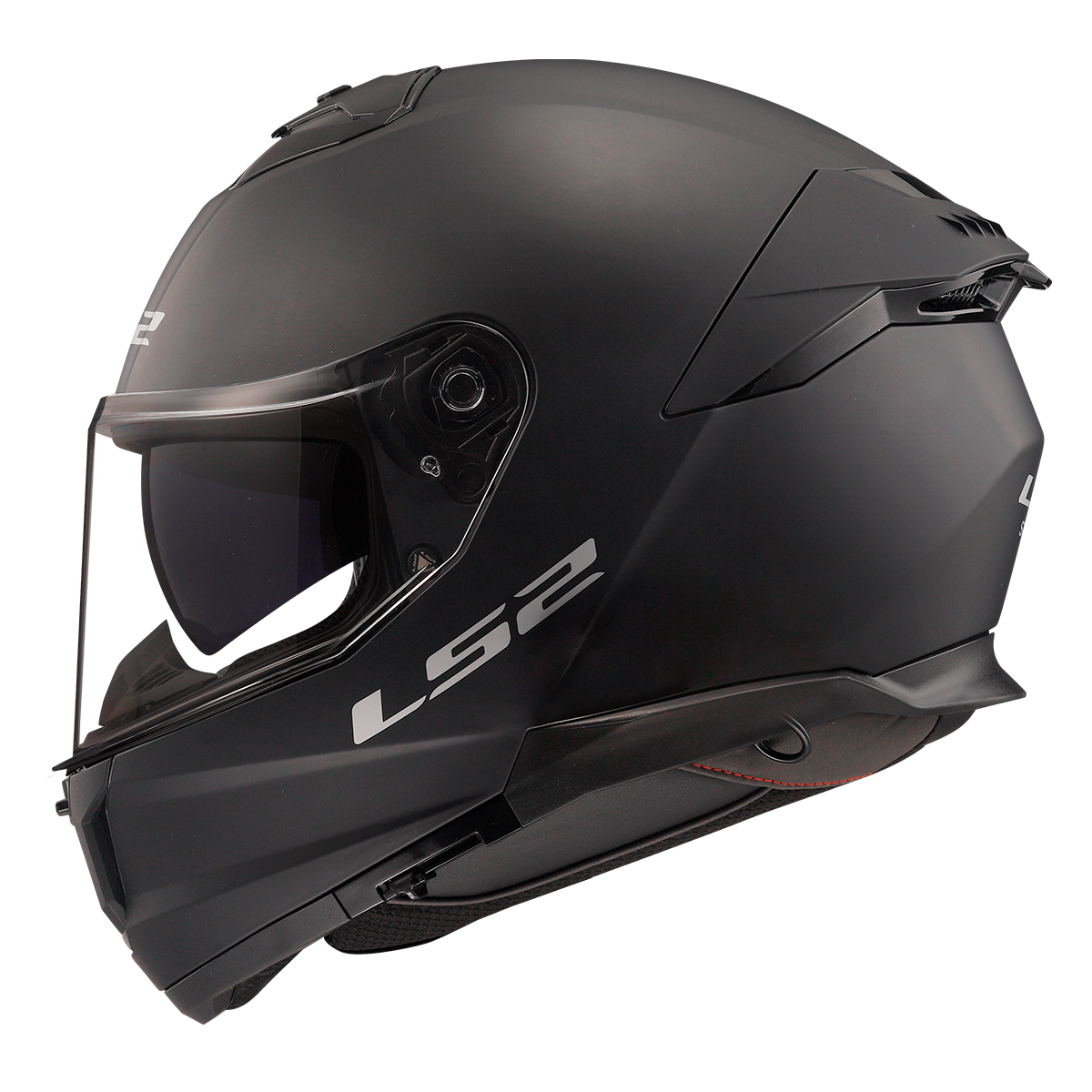 Capacete Ls2 Stream II ff808 Monocolor Matt Preto