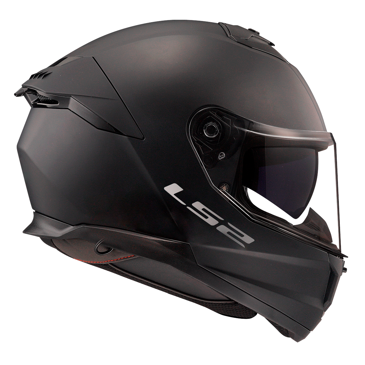 Capacete Ls2 Stream II ff808 Monocolor Matt Preto