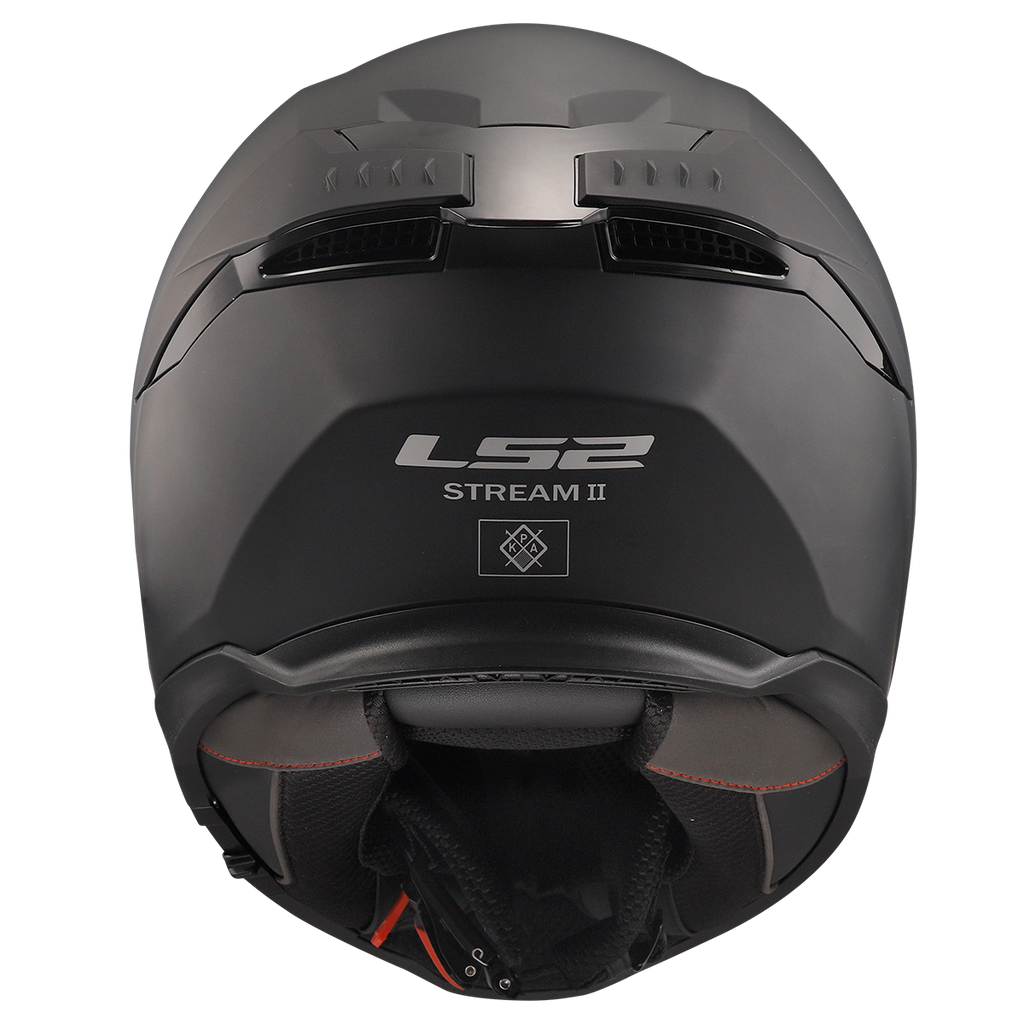 Capacete Ls2 Stream II ff808 Monocolor Matt Preto