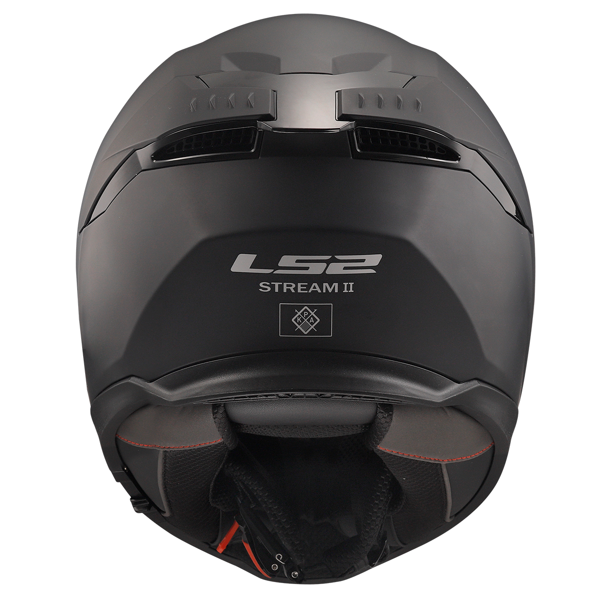 Capacete Ls2 Stream II ff808 Monocolor Matt Preto