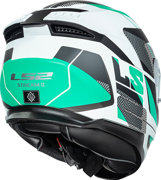Capacete Ls2 Stream II ff808 Road Matt Ciano Light Cinza
