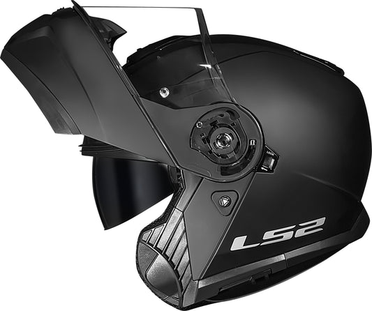 Capacete Ls2 Strobe II ff908 Monocolor Preto