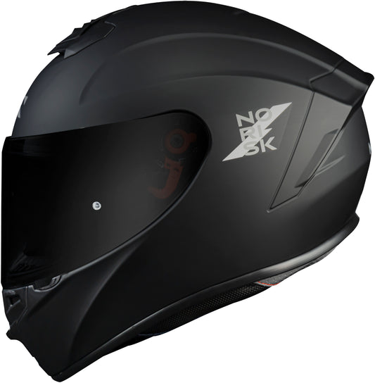 Capacete Norisk Supra Monocolor Matte Preto