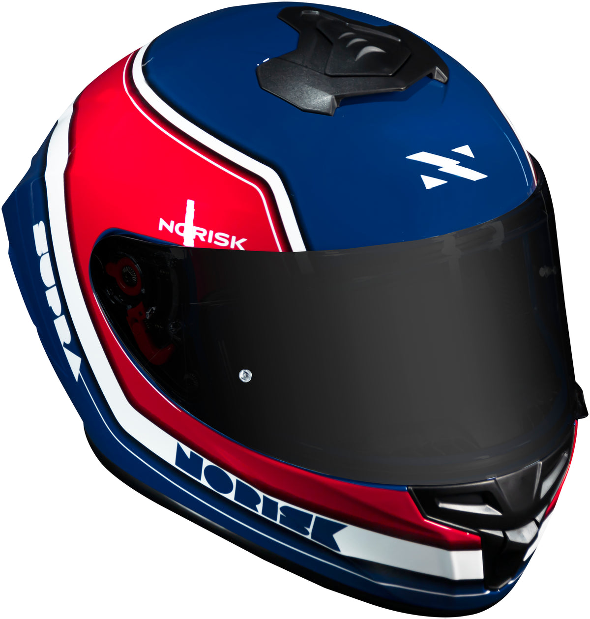 Capacete Norisk Soul Supra Ace Azul Vermelho