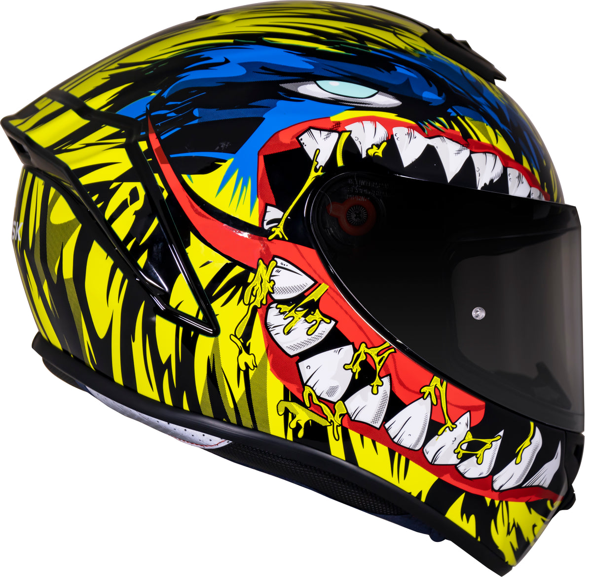 Capacete Norisk Supra Denver Hungry Amarelo Azul