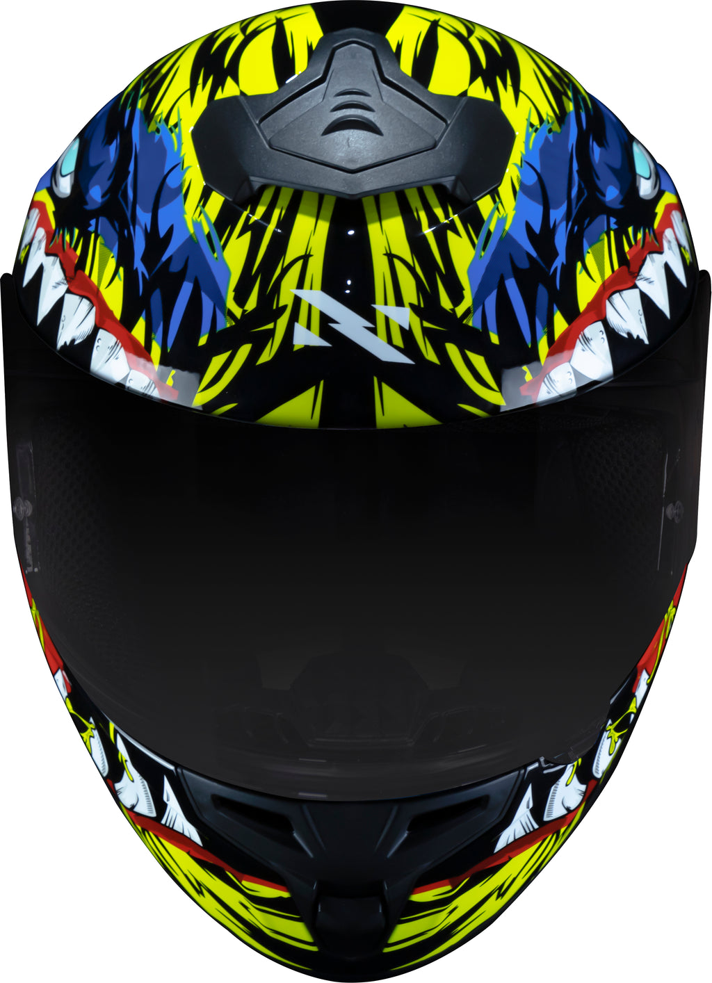 Capacete Norisk Supra Denver Hungry Amarelo Azul