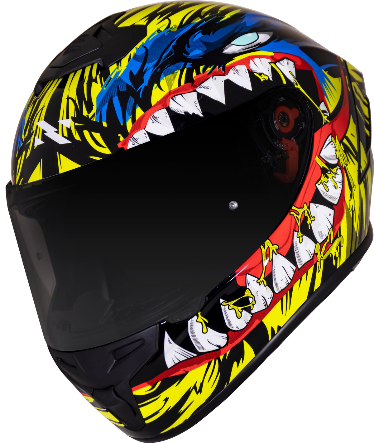 Capacete Norisk Supra Denver Hungry Amarelo Azul