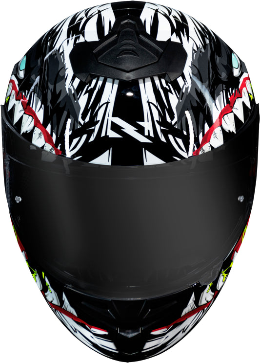 Capacete Norisk Supra Denver Hungry Branco Preto