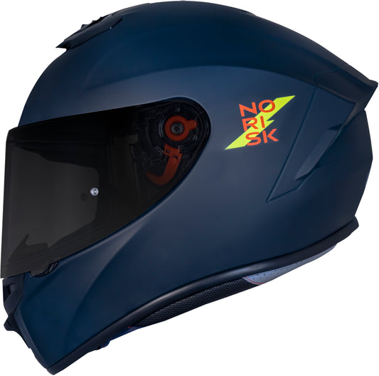 Capacete Norisk Supra Monocolor Matte Azul