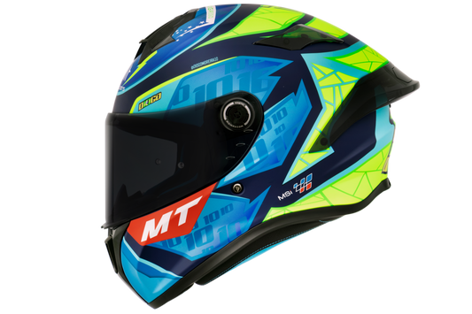 Capacete Mt Helmets Targo S Replica Diogo Moreira 2023 C7 Matte