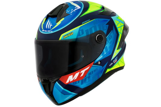 Capacete Mt Helmets Targo S Replica Diogo Moreira 2023 C7 Matte
