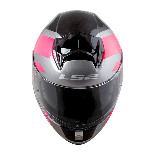 Capacete Ls2 Vector ff397 Trident Rosa