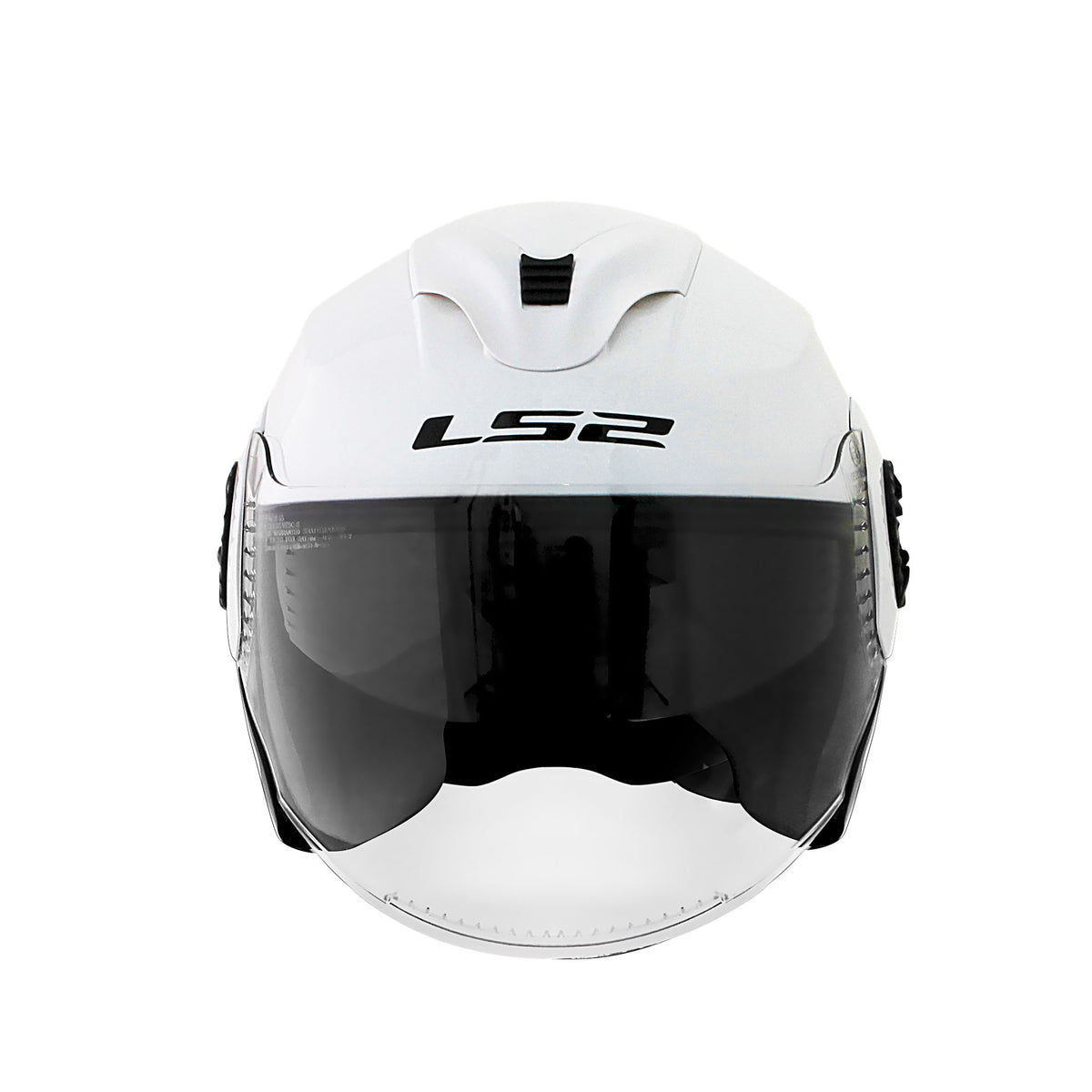Capacete Ls2 Of570 Verso Gloss Branco