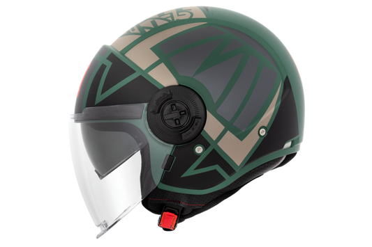 Capacete Mt Helmets Viale SV Gam C26 Verde Matte