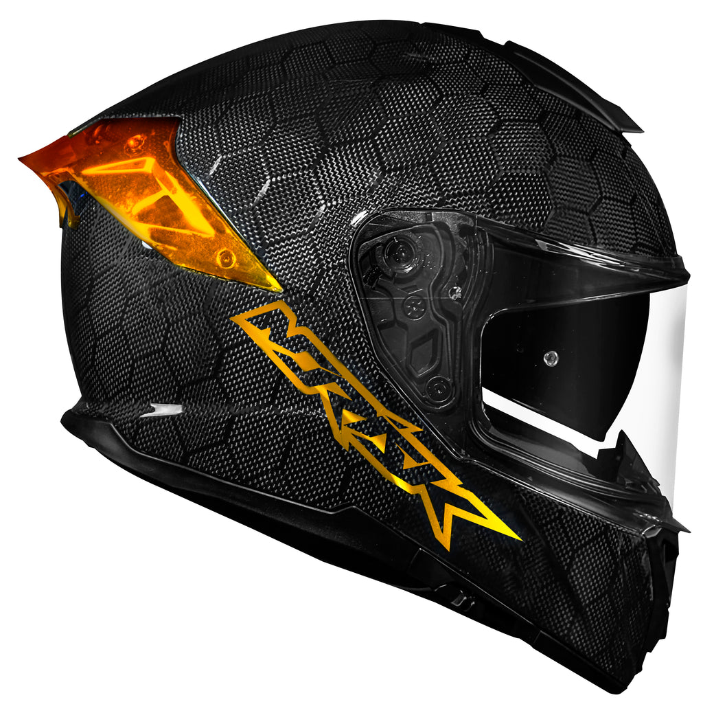 Capacete Norisk Viper Dourado