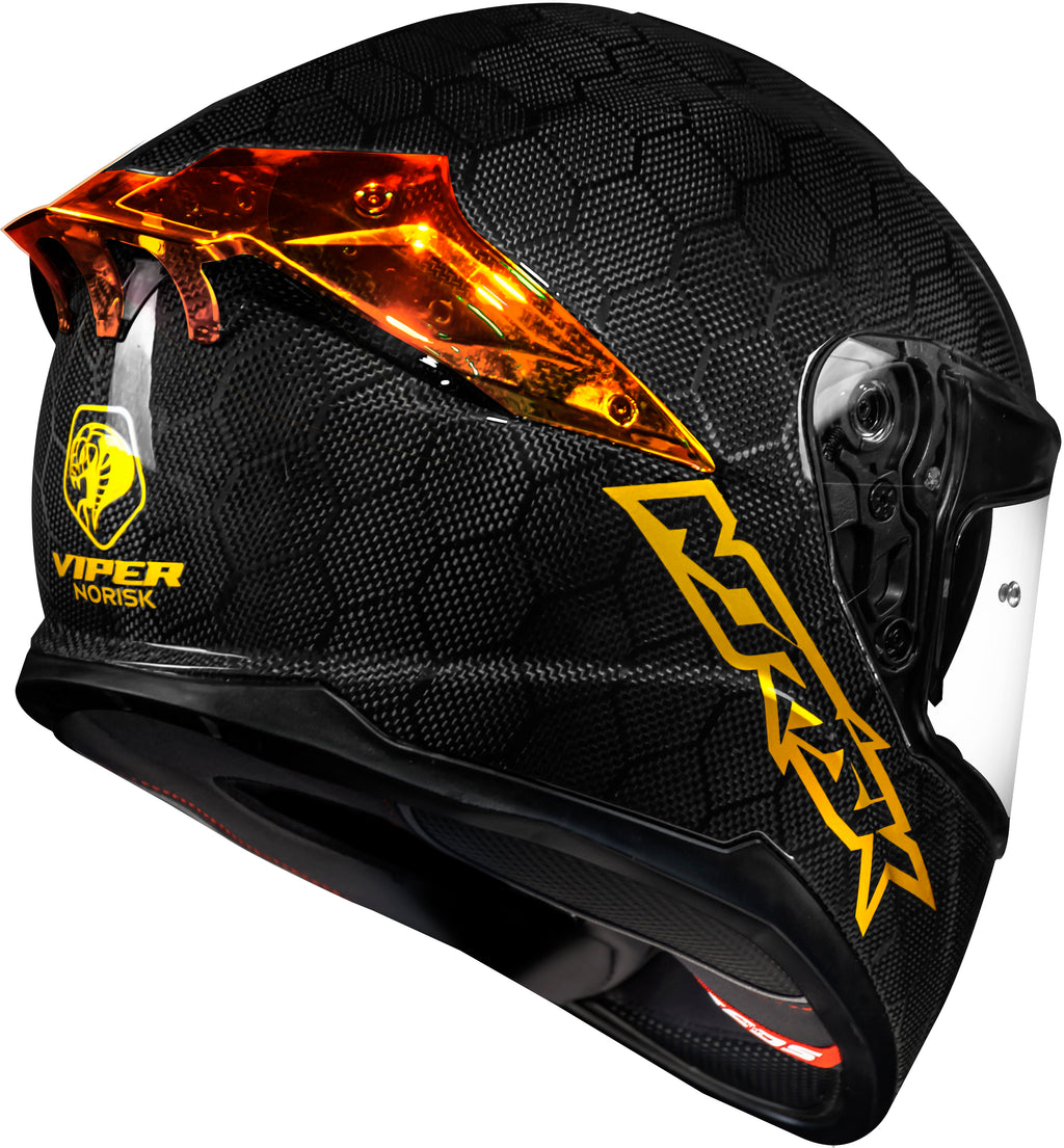 Capacete Norisk Viper Dourado