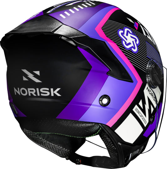 Capacete Norisk Neo Vizion Roxo