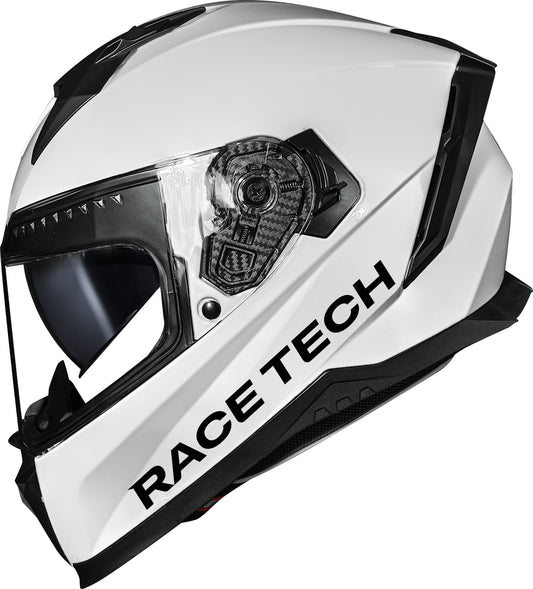 Capacete Race Tech Monocolor Branco