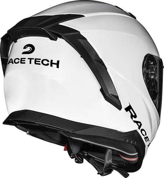 Capacete Race Tech Monocolor Branco