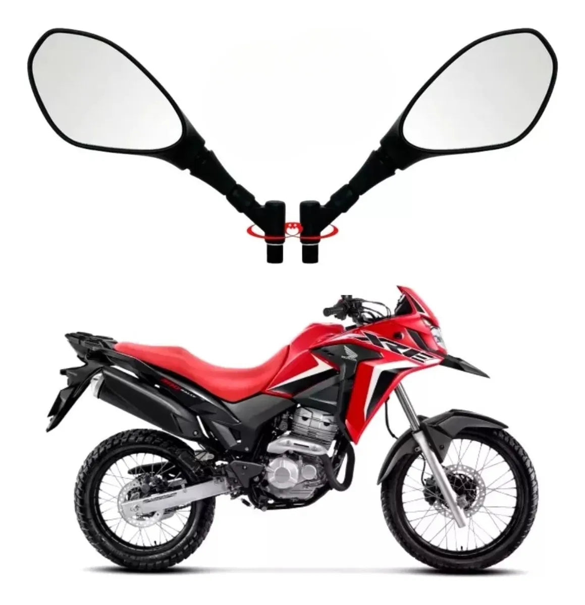 RETROVISOR GVS C/GIRO 360 XRE 300 2007–2024